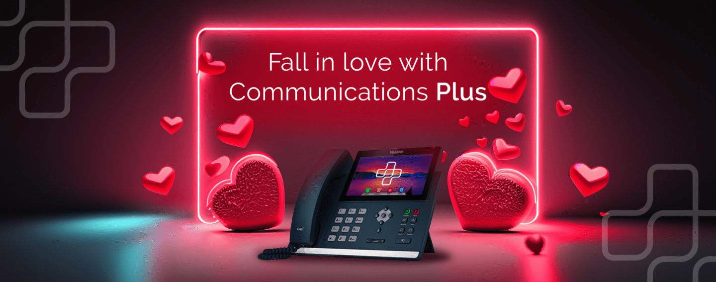 Valentines Day Blog VoIP Image with hearts